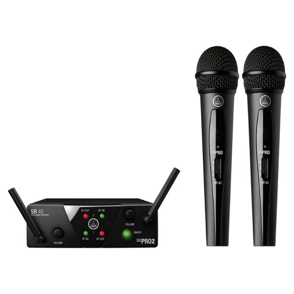 AKG WMS40 Mini Dual Vocal Set – Wireless microphone system