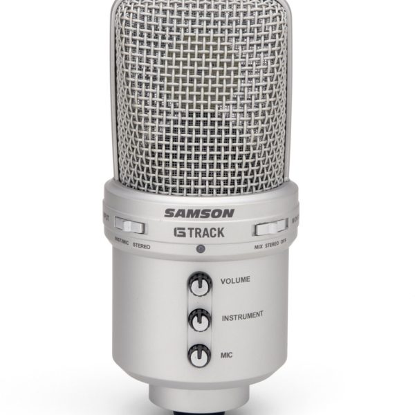 Samson GM1U PRO G-Track - USB Condenser Microphone with Audio Interface