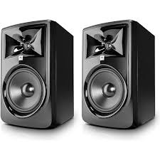 JBL 308P MkII Powered 8″ Two-Way Studio Monitor Spearkers (PAIR)