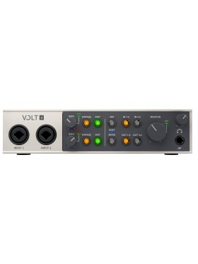 Universal Audio Volt 4 Portable 4x4 USB Audio/MIDI Interface