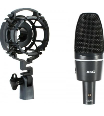 AKG C3000 High-Performance Large-Diaphragm Condenser Microphone