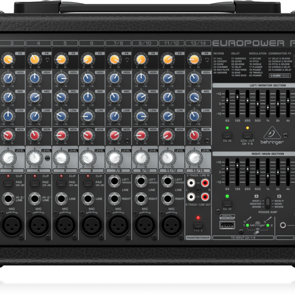 Behringer PMP2000D 2000W 14-Channel Powered Mixer