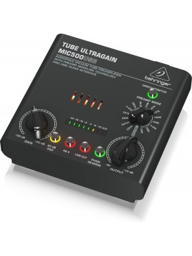 Behringer MIC500USB Audiophile Vacuum Tube Preamplifier