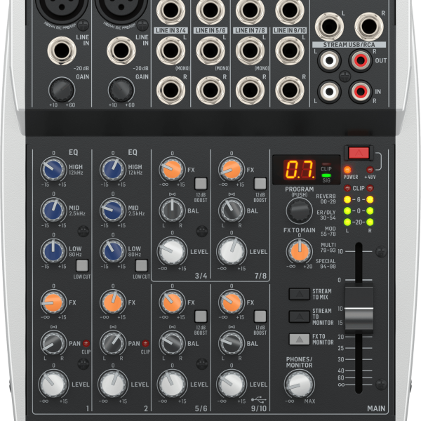 Behringer Xenyx 1002SFX | Analog Streaming Mixer