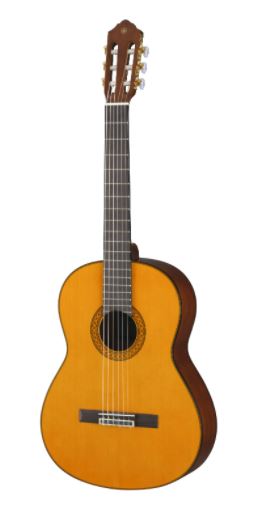 Yamaha C80 Full Size Classical Guitar, Natural 1-Year Official Warranty