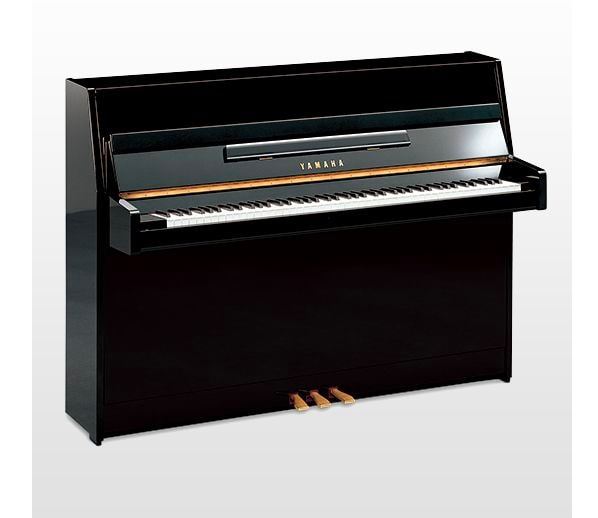 Yamaha JU109PE Upright Piano with Bench, Key 88, Polished Ebony