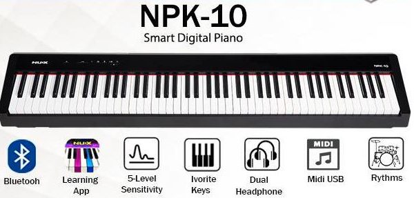 NUX NPK-10 Portable Digital Piano