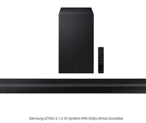 Samsung Soundbar HW-Q700A 3.1.2ch w/ Dolby Atmos / DTS:X