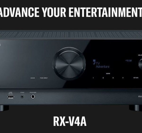 Yamaha RX-V4A 5.2-Channel AV Receiver with 8K HDMI and Music Cast (Offer Price)