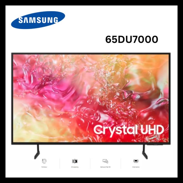 Samsung 65DU7000 65″ Crystal UHD 4K LED TV 2024 (Best price in Pakistan)