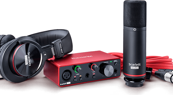 Focusrite Scarlett Solo Studio – 3rd Generation Recording Bundle