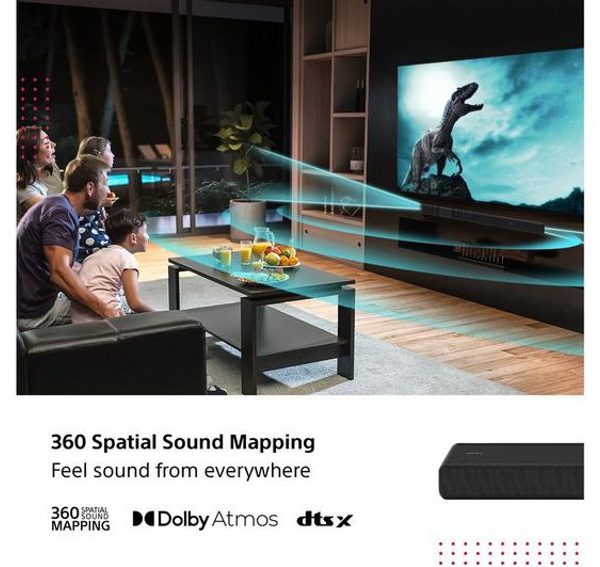 Sony soundbar HT-A3000 , 360 Spatial Sound Mapping Dolby Atmos® / DTS:X® (New Year Sale))
