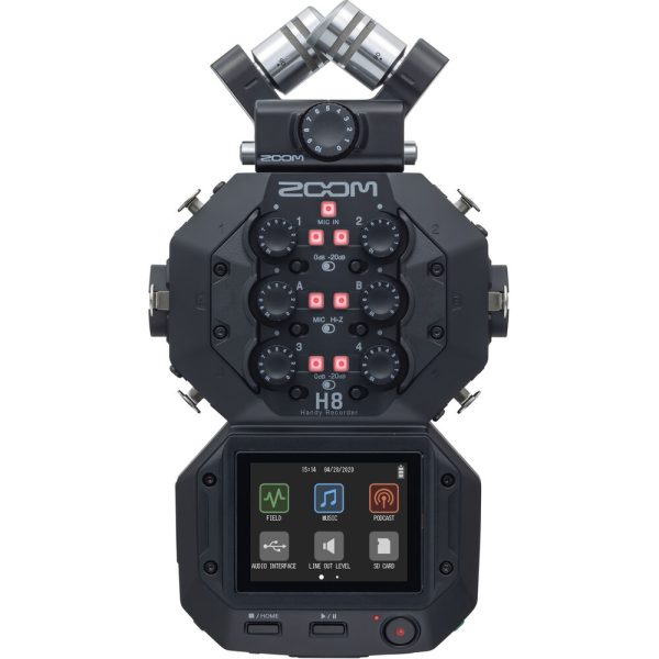 Zoom H8 8-Input |12-Track Portable Handy Recorder