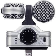Zoom iQ7 Mid-Side Stereo Microphone for iphone ipad