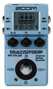Zoom MS-70CDR MultiStomp Chorus / Delay / Reverb pedal