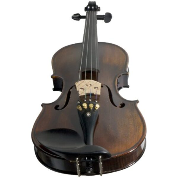 Mendini MV500+92D 4/4 Violin with Case, Tuner, Shoulder rest