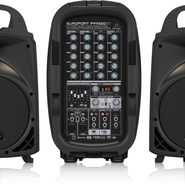 Behringer Europort PPA500BT 6-channel Portable PA System with Bluetooth
